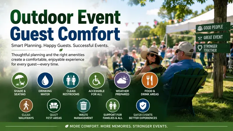 Outdoor Event Guest Comfort: Essential Tips for Planning All-Day Events