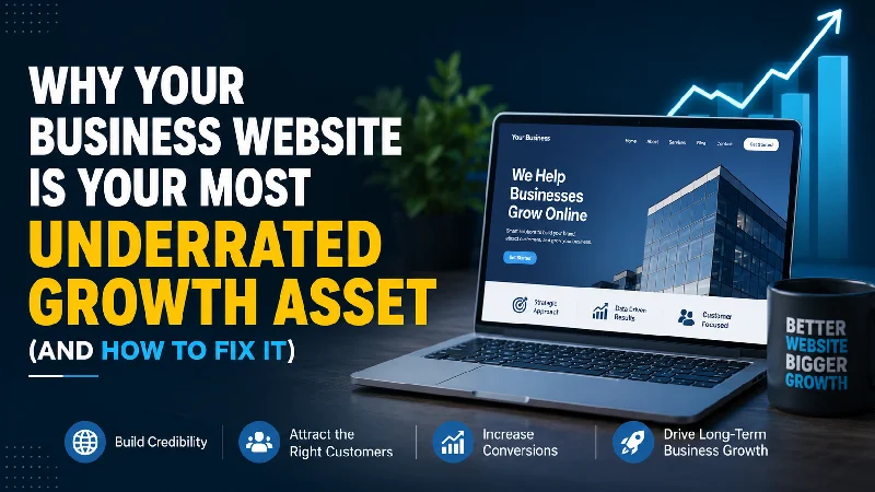 Why Your Business Website Is Your Most Underrated Growth Asset (And How to Fix It)