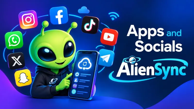 Apps and Socials AlienSync