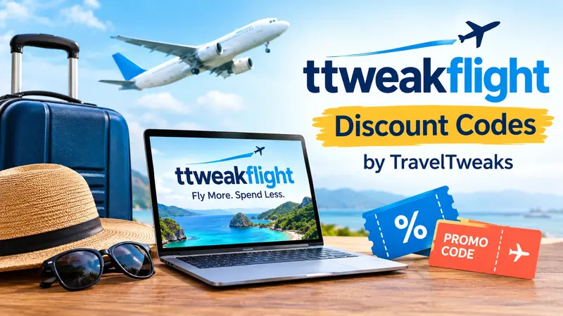 TTweakFlight Discount Codes by TravelTweaks: How to Save on Flights